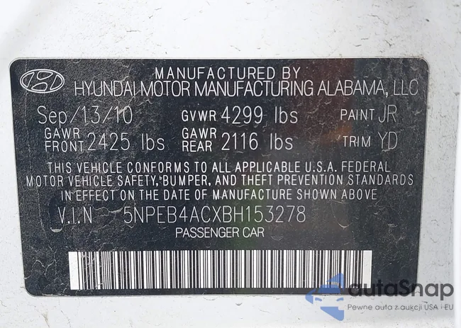 5NPEB4ACXBH153278: 43396145