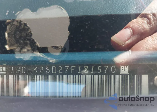 1GCHK23D27F181570: 43395629