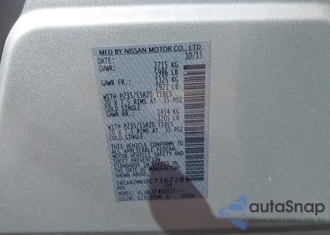 5N1AR2MN3FC716728: 43396884