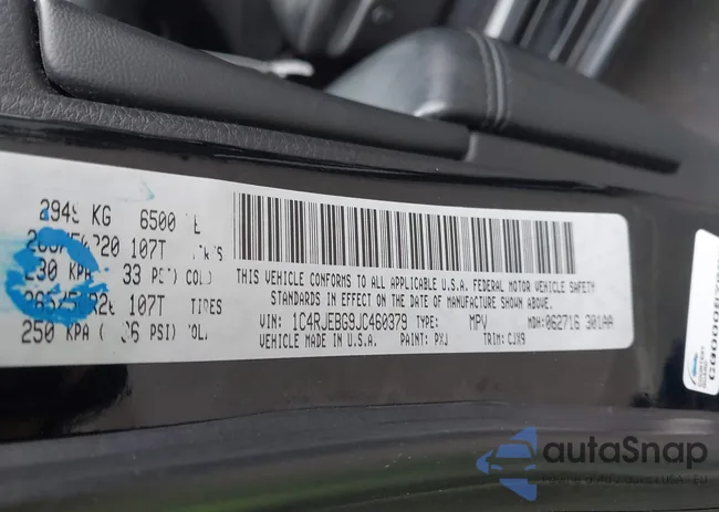 1C4RJEBG9JC460379: 43396401