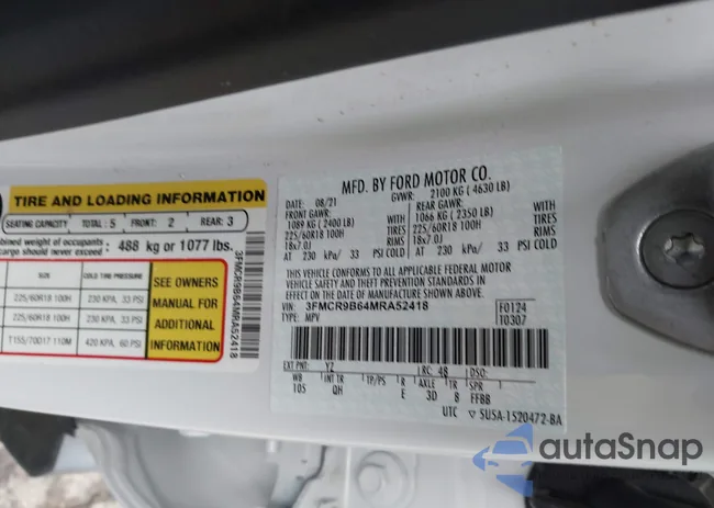 3FMCR9B64MRA52418: 43396519