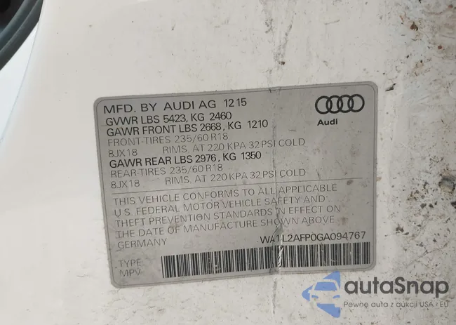 WA1L2AFP0GA094767: 43397971