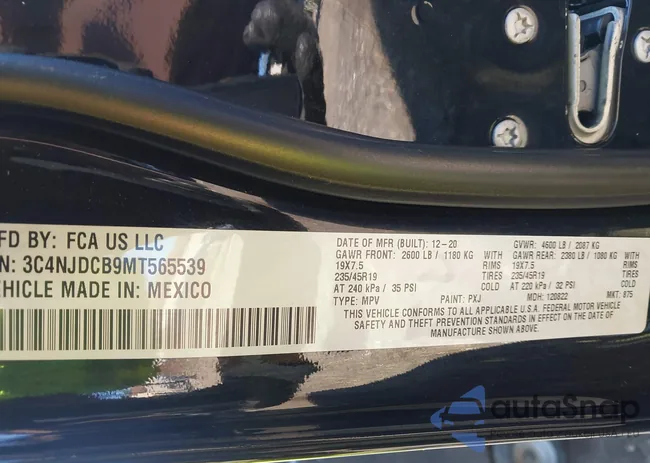 3C4NJDCB9MT565539: 43398011