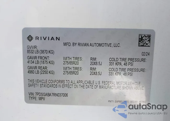 7PDSGABA7RN037006: 43398217