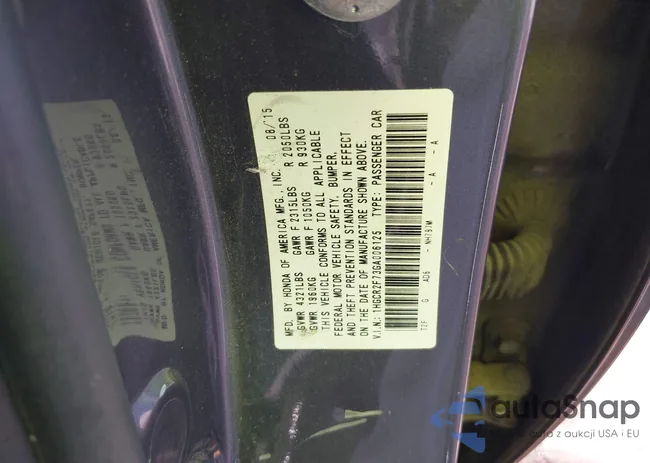 1HGCR2F73GA006125: 43397406