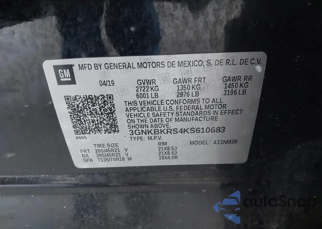 3GNKBKRS4KS610683: 43398635