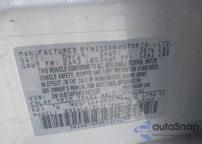 3N1AB7APXKY341193: 43398844