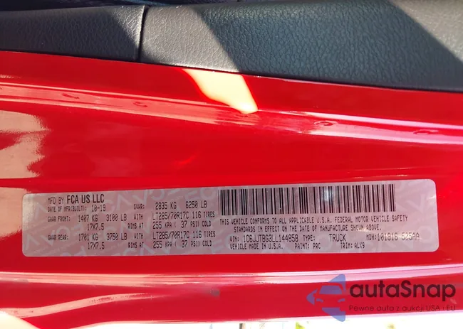 1C6JJTBG3LL144858: 43399038