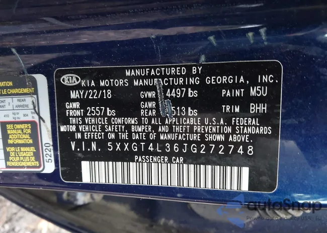 5XXGT4L36JG272748: 43399152