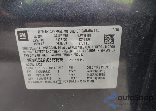 2GNALBEK1G6157675: 43398339