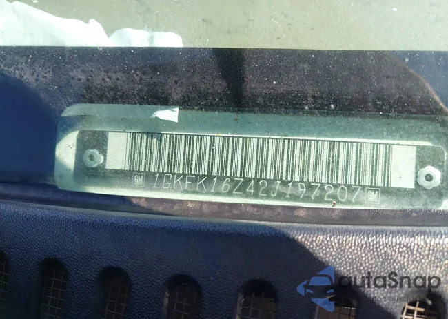 1GKFK16Z42J197207: 43399463