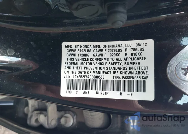 19XFB2F87CE088568: 43399556