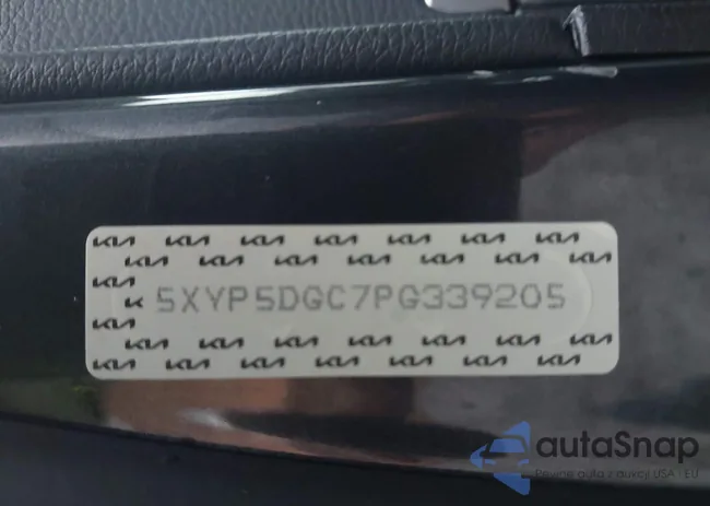 5XYP5DGC2PE339205: 43400952