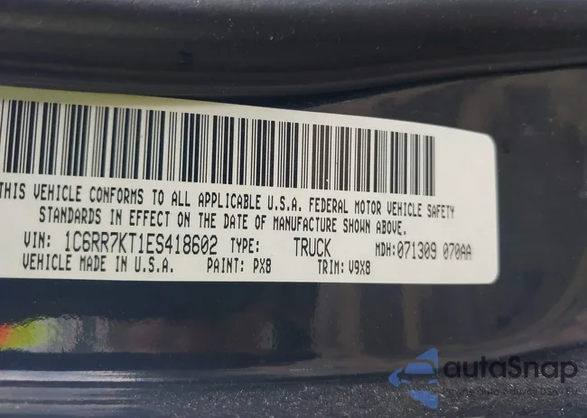 1C6RR7KT1ES418602: 43400245