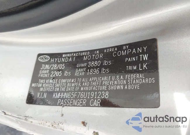 KMHHN65F76U191238: 43402192