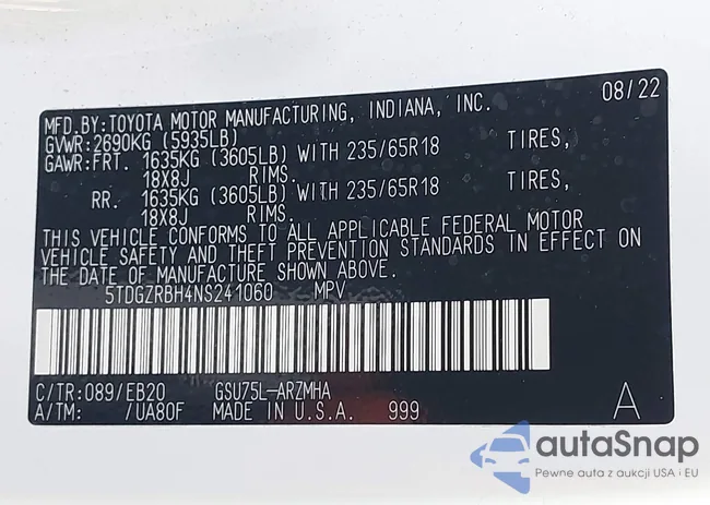 5TDGZRBH4NS241060: 43402231