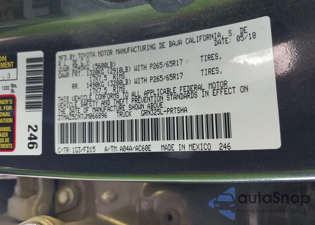 3TMAZ5CN7JM066896: 43401548