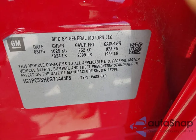 1G1PC5SH0G7144485: 43401603