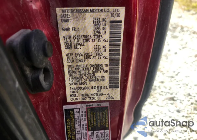 1N6AD0CW0BC40831: 43402648