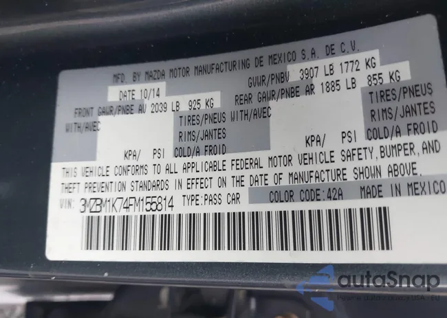 3MZBM1K74FM155814: 43402776