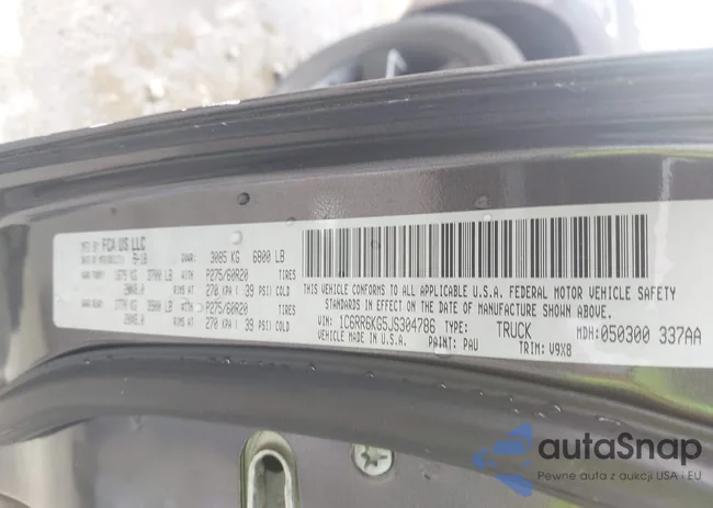 1C6RR6KG5JS304786: 43402262