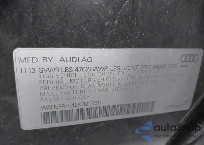 WAUEFAFL4EN021856: 43402279
