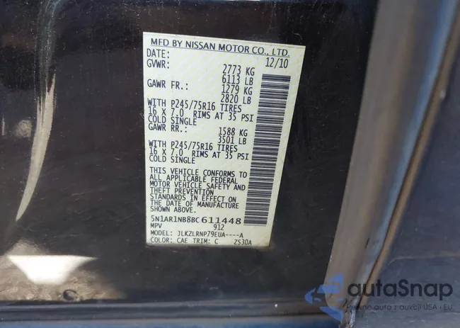 5N1AR1NB8BC611448: 43402328