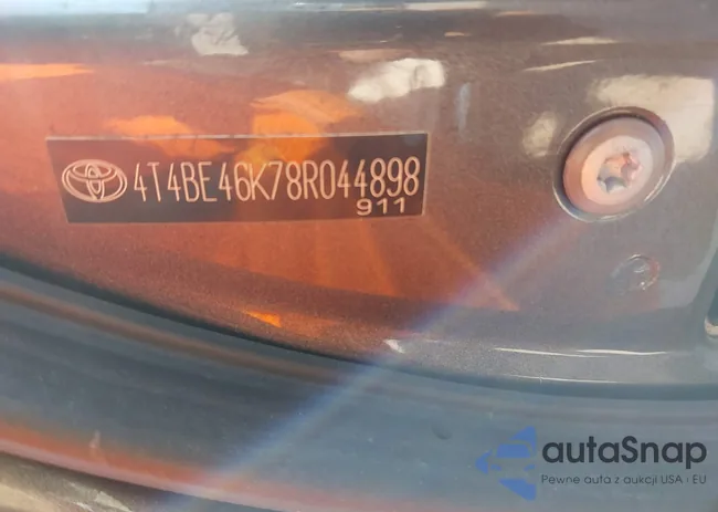 4T4BE46K78R044898: 43402330