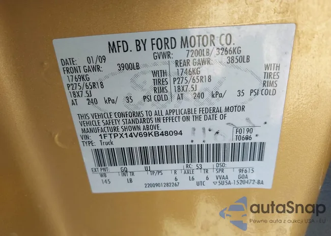 1FTPX14V69KB48094: 43402551