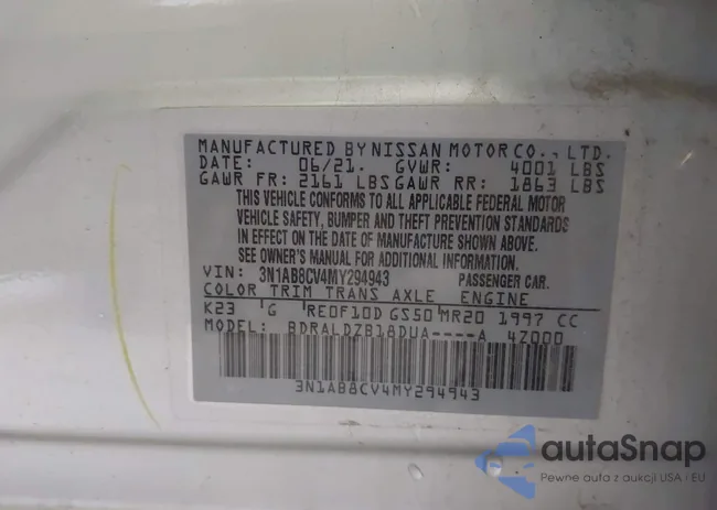 3N1AB8CV4MY294943: 43402583