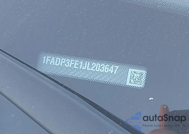 1FADP3FE1JL203647: 43403220