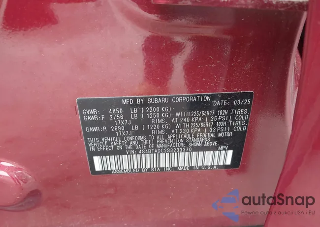 4S4BTADC2S3233370: 43403299