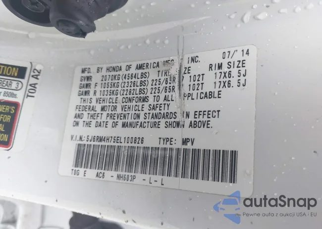 5J6RM4H75EL100826: 43403331