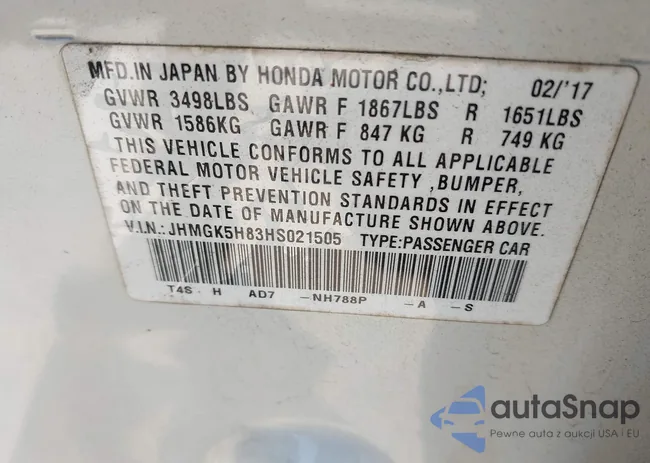 JHMGK5H83HS021505: 43404794