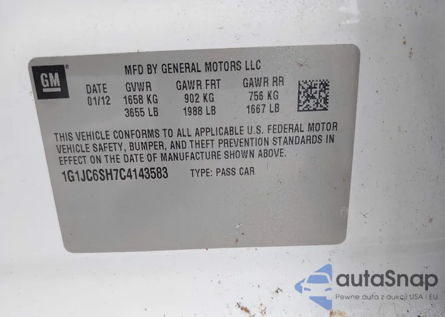 1G1JC6SH7C4143583: 43404204