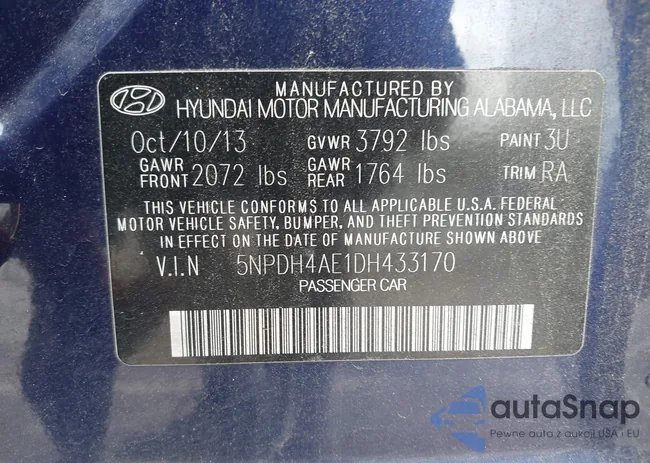 5NPDH4AE1DH433170: 43405616