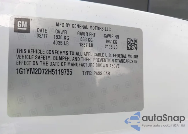 1G1YM2D72H5119735: 43405628