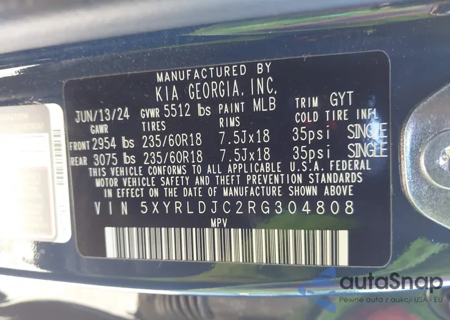 5XYRLDJC2RG304808: 43405637