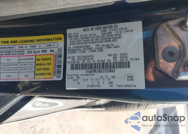 1FA6P8CF8G5333862: 43405764