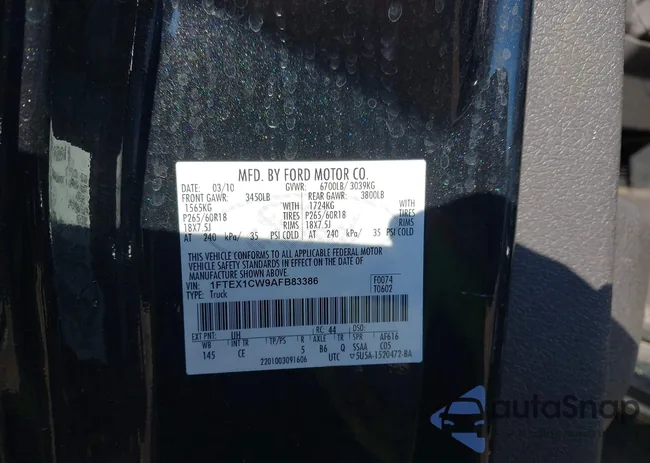 1FTEX1CW9AFB83386: 43405938