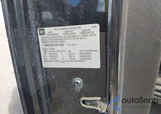 1GNEV23D19S173097: 43406141