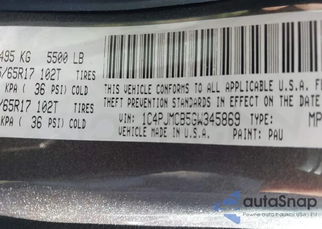 1C4PJMCB5GW345869: 43406144