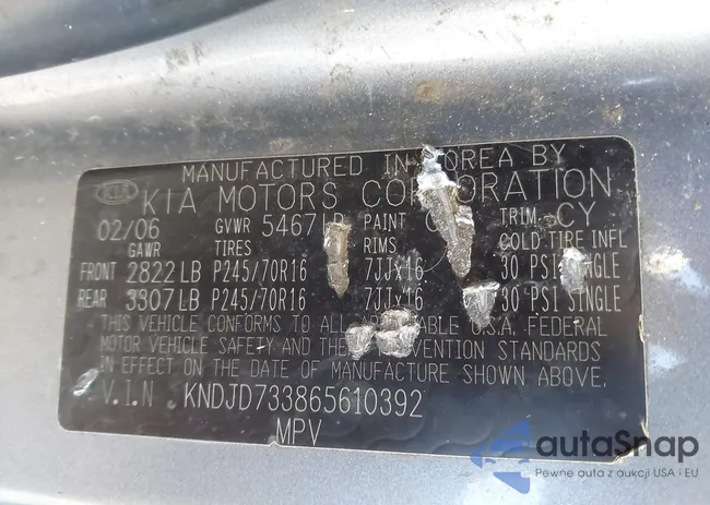 KNDJD733865610392: 43406167