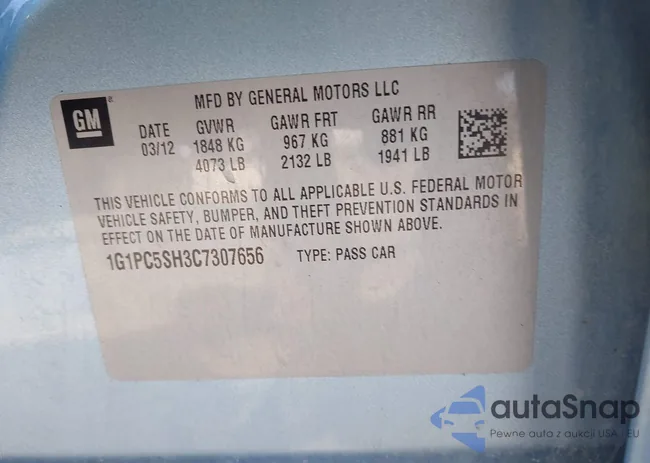 1G1PC5SH3C7307656: 43405251