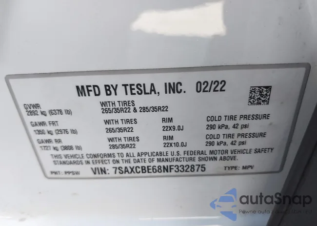 7SAXCBE68NF332875: 43405460