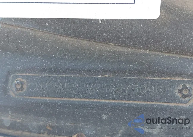 JT2AL32V2H3675096: 43407006