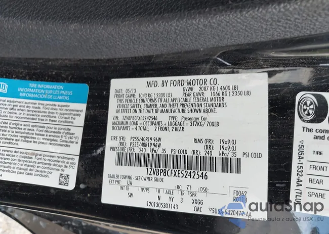 1ZVBP8CFXE5242546: 43406217