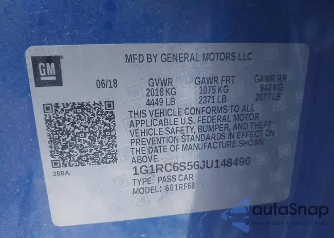 1G1RC6S56JU148490: 43406364