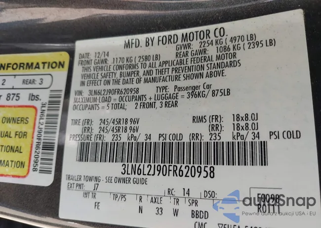 3LN6L2J90FR620958: 43407838