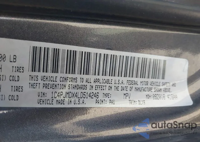1C4PJMDX4LD514246: 43408000